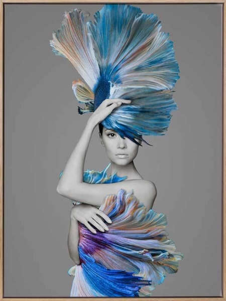 Delphine Canvas Art Print