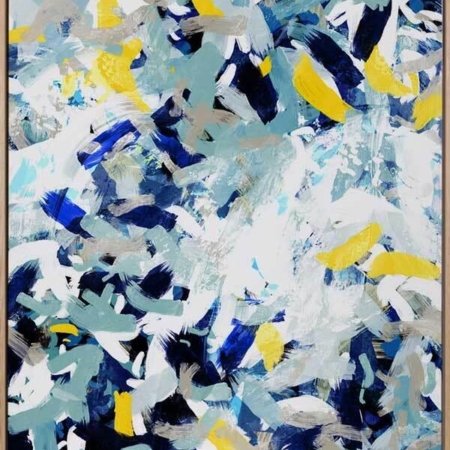 Coastal Fjord Canvas Art Print