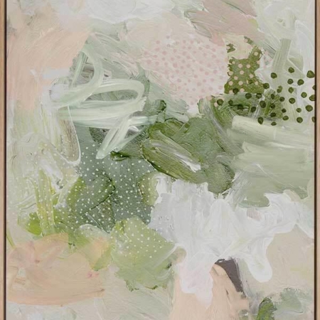 Moss and Ivy I Canvas Art Print