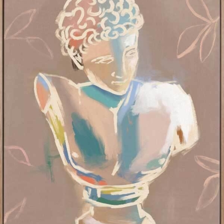 David Canvas Art Print