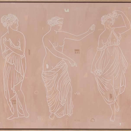 Sorority Sisters Light Canvas Art Print