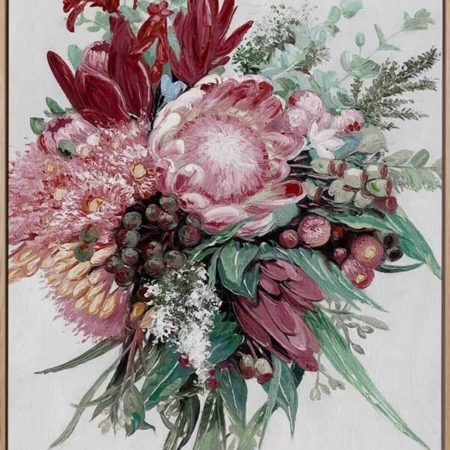 Native Bouquet Canvas Art Print