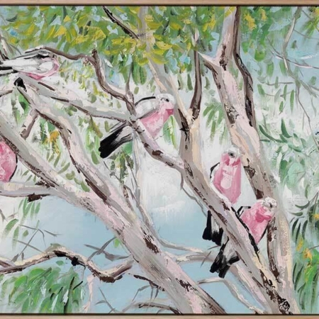 Backyard Buddies Canvas Art Print