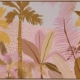 Pink Palms Canvas Art Print