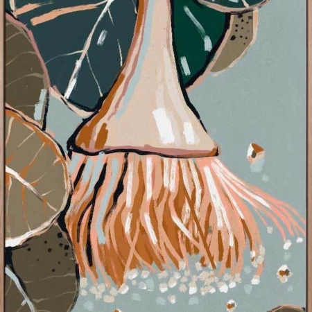 Dusty Flowering Gum I Canvas Art Print