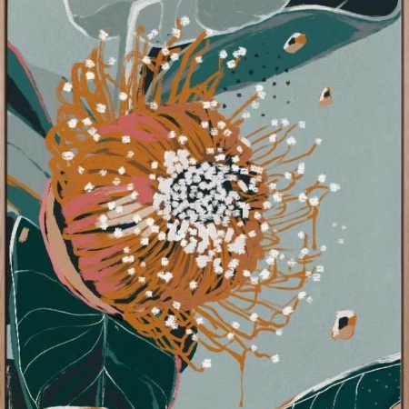 Dusty Flowering Gum II Canvas Art Print