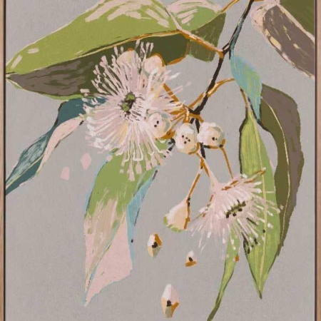 Neutral Flowering Gum II Canvas Art Print