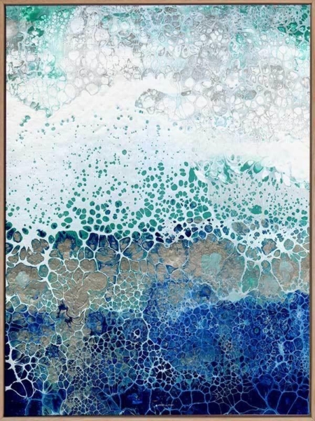 Wash Away I Canvas Art Print