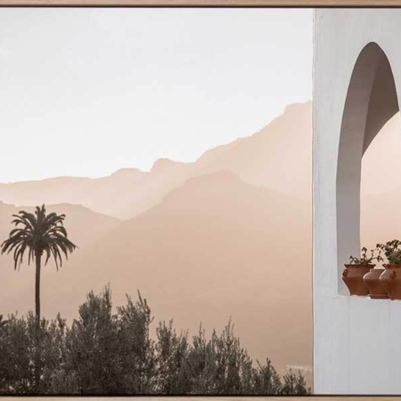 Spanish Arch Canvas Art Print