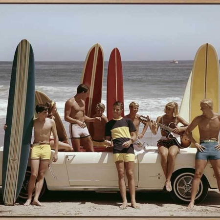 Summer Beach Ride II Canvas Art Print