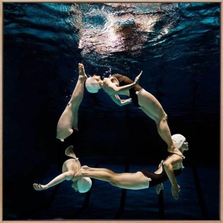 Water Aerobics II Canvas Art Print