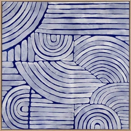 Mazy Thoughts II Canvas Art Print