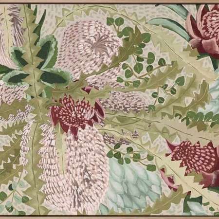 Telopea I Canvas Art Print