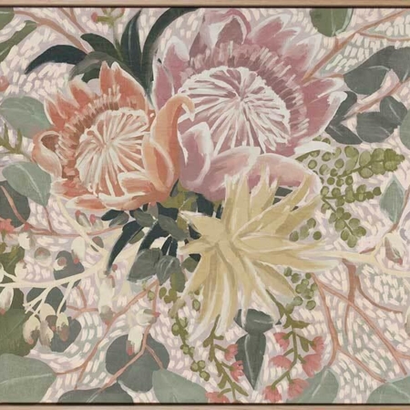 Floral Blush I Canvas Art Print