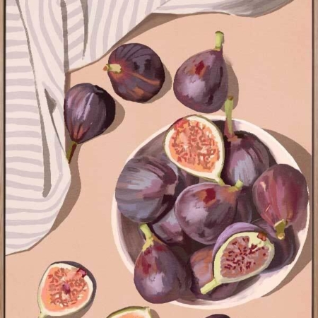 Fresh Figs Canvas Art Print