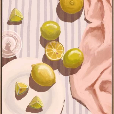 Sour Pink Canvas Art Print