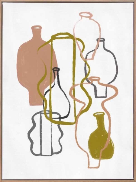 Open Air Market I Canvas Art Print