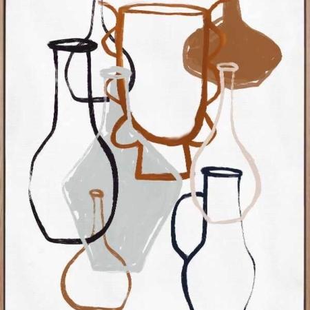 Open Air Market IV Canvas Art Print