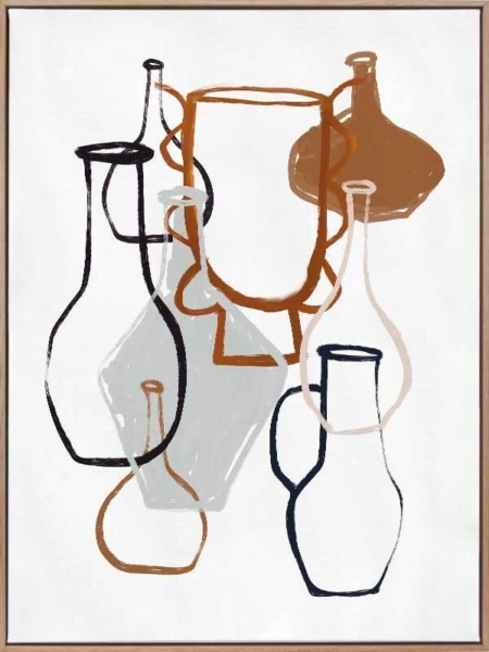 Open Air Market IV Canvas Art Print