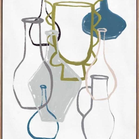 Open Air Market V Canvas Art Print