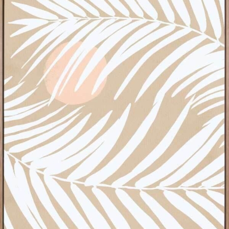 Under the Moonlight II Sand Canvas Art Print