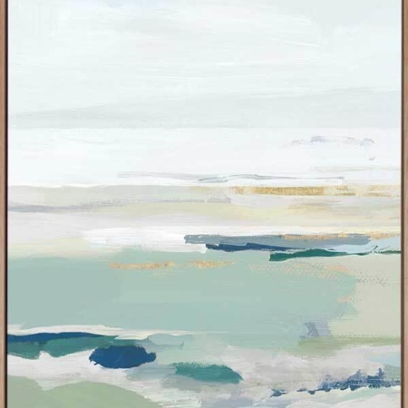 Burbank Blue I Canvas Art Print