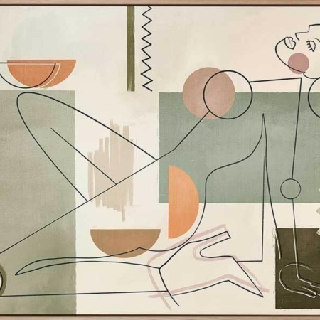 Relever Canvas Art Print