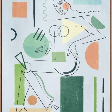 La Dame Canvas Art Print