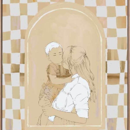 Catch Up Canvas Art Print