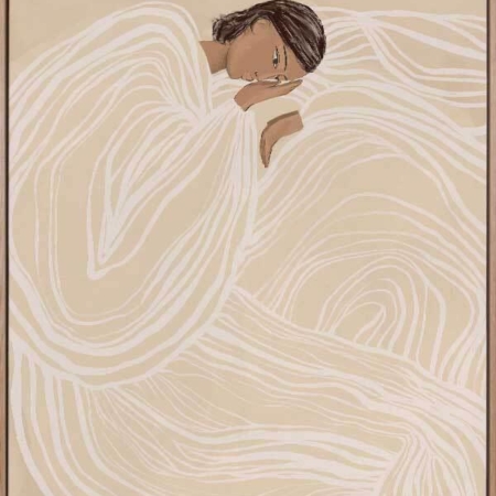 Delilah Dancing Canvas Art Print