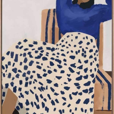 Delilah Daydreaming Canvas Art Print