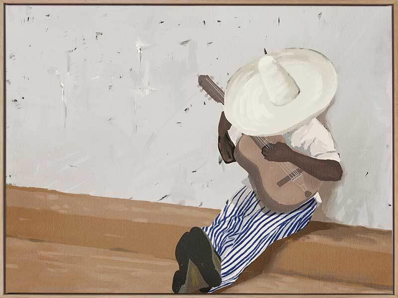 Sueos musicales Landscape Canvas Art Print