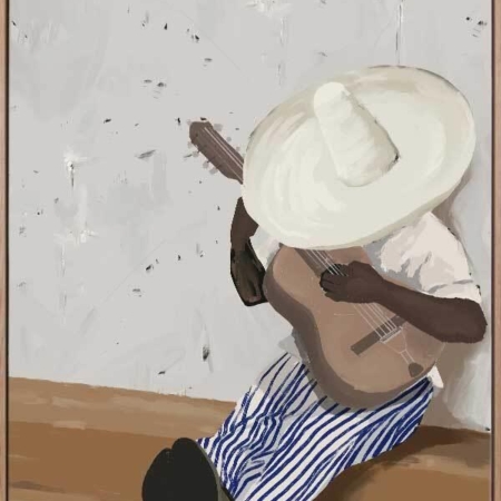 Sueos musicales Portrait Canvas Art Print