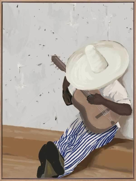 Sueos musicales Portrait Canvas Art Print