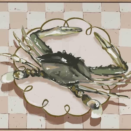 Late Lunch Neutral Canvas Art Print