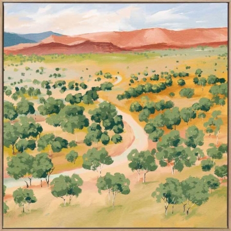 Middle Of Nowhere Canvas Art Print