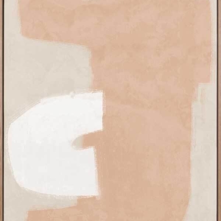 Composed Neutral Canvas Art Print