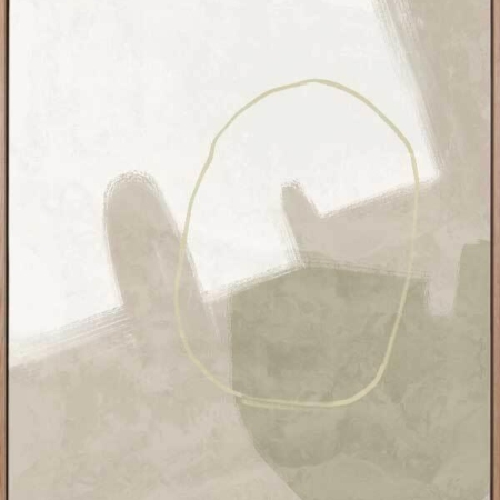 Nonchalant Light Green Canvas Art Print