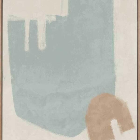 Blas Light Blue Canvas Art Print