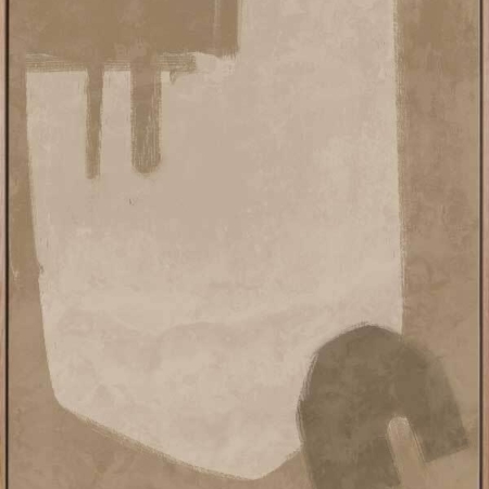 Blas Brown Canvas Art Print