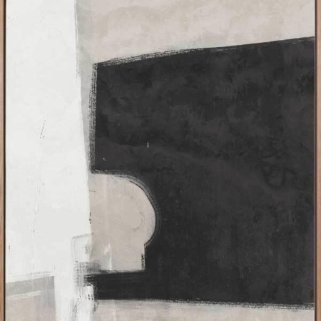 Always a Way Black Canvas Art Print