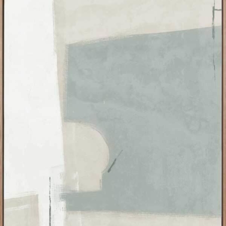 Always a Way Light Teal Canvas Art Print