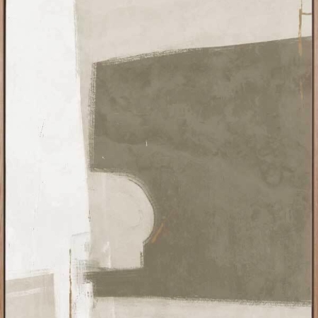 Always a Way Khaki Green Canvas Art Print