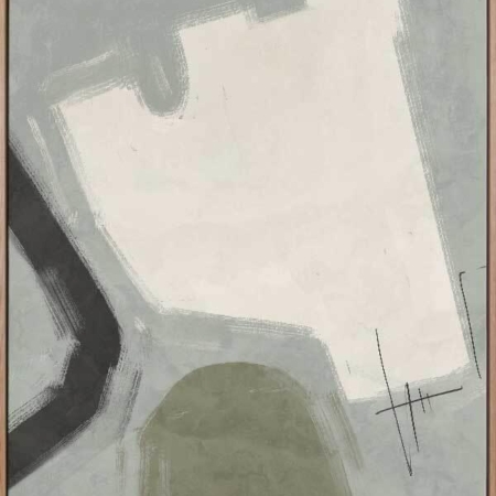 Open-Minded Sage Green Canvas Art Print