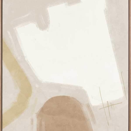 Open-Minded Neutral Canvas Art Print