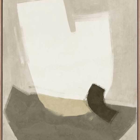 Laid-Back Khaki Green Canvas Art Print