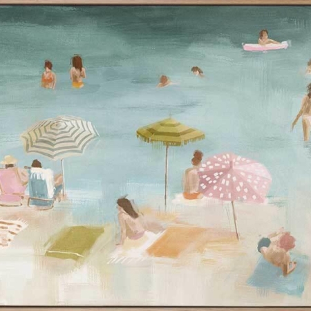 Vacation Mood Canvas Art Print