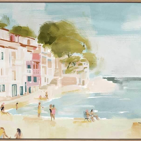 A Weekend In Cassis Canvas Art Print