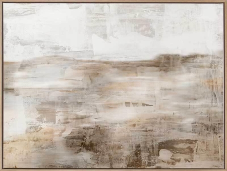 The Warmth of Aged Wood Canvas Art Print