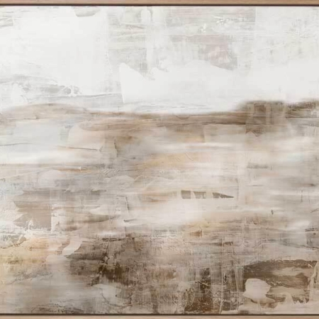 The Warmth of Aged Wood Canvas Art Print